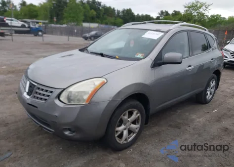 2008 Nissan Rogue Sl from USA, damaged, VIN JN8AS58VX8W115701